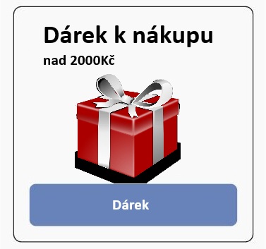 Dárek k nákupu ZDARMA