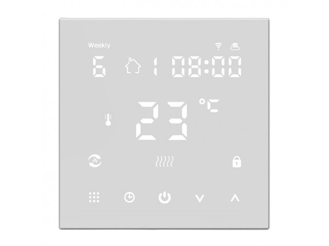 termostat EKOHEAT REG 006 bílý