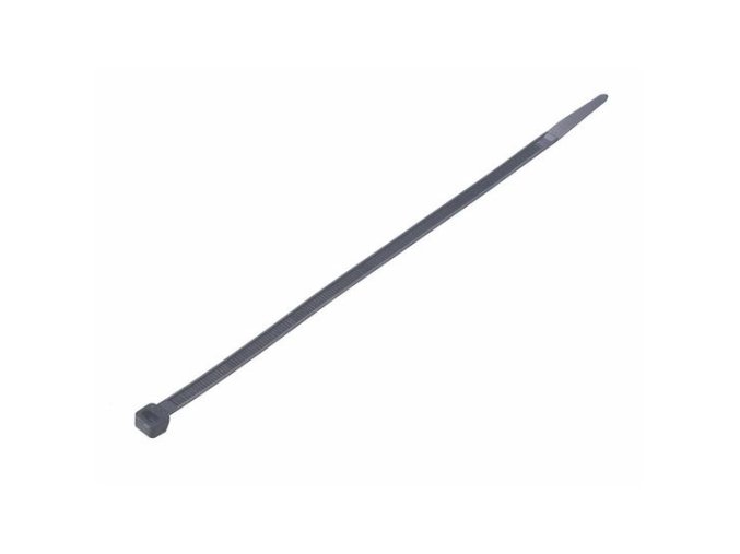 Solight vázací nylonové pásky, 3,6 x 200mm, černá, 100ks 1