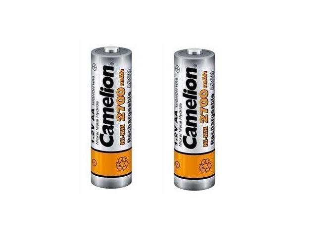 Camelion AA 2700mAh Rechargeable 2 Cell Battery Pack kopie