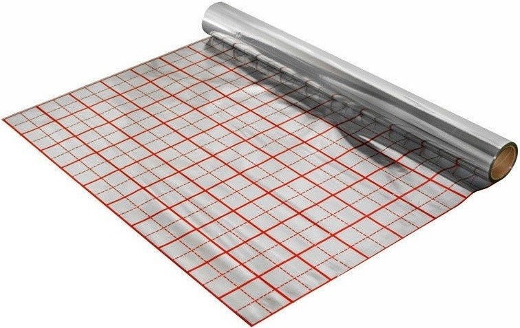 Al fólie pro podlahové topení 50m2, 1x50m