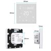 termostat EKOHEAT REG 006 bílý2 side dimensions EKO
