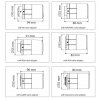 Danfoss Ally aTRV Zigbee dimensions