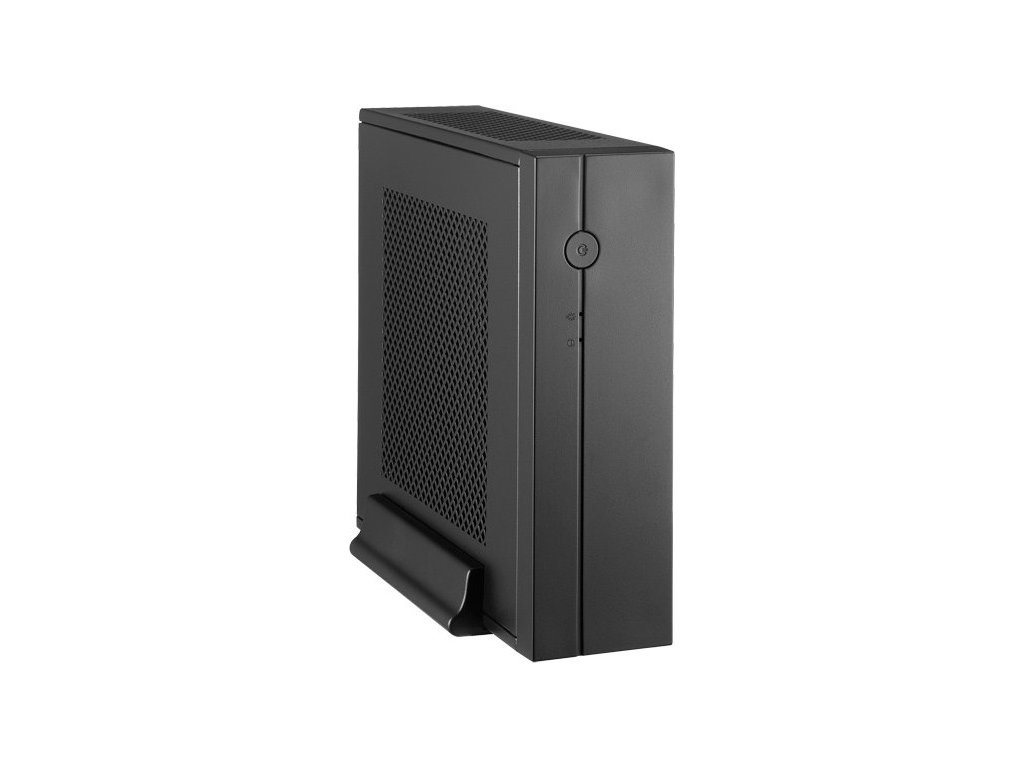 Skriňa CHIEFTEC Compact Series/mini ITX, IX-01B-OP, čierna, bez zdroja