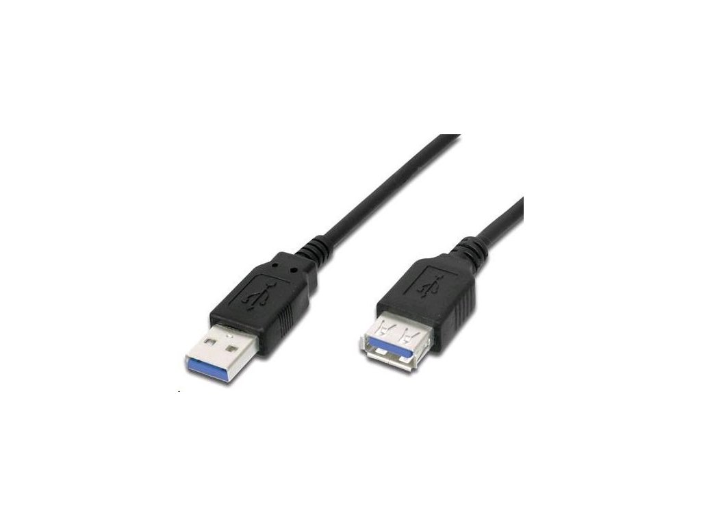 Predlžovací kábel USB PremiumCord 3.0 Super rýchly 5Gbps A-A, MF, 9pin, 1m