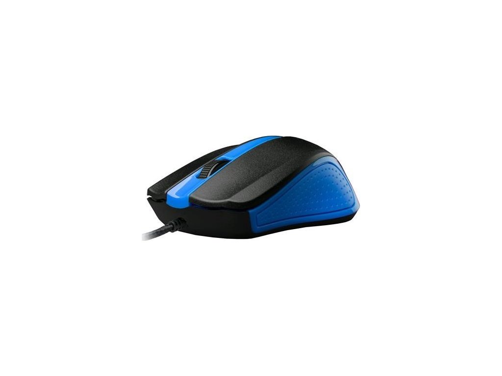 Myš C-TECH WM-01, modrá, USB