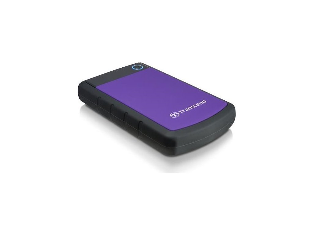 Externý pevný disk TRANSCEND 2,5" USB 3.1 StoreJet 25H3P, 4 TB, fialový (odolný voči nárazom)