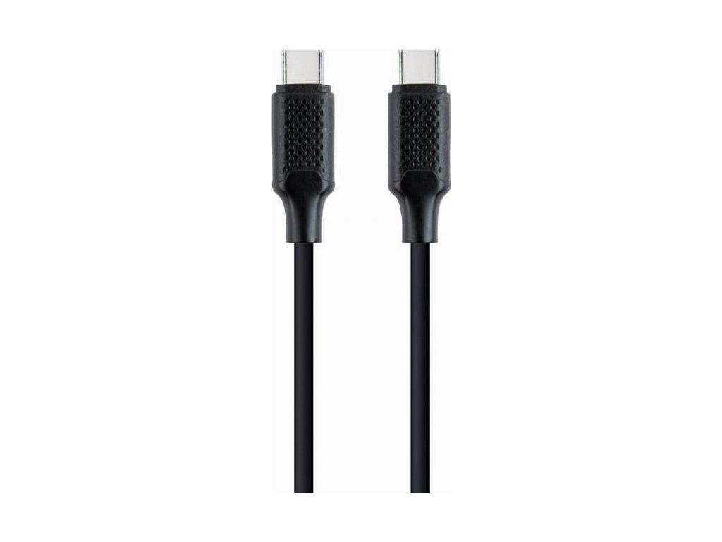GEMBIRD Kabel USB PD (Power Delivery), 100W, Type-C na Type-C kabel (CM/CM), 1,5m, datový a napájecí, černá