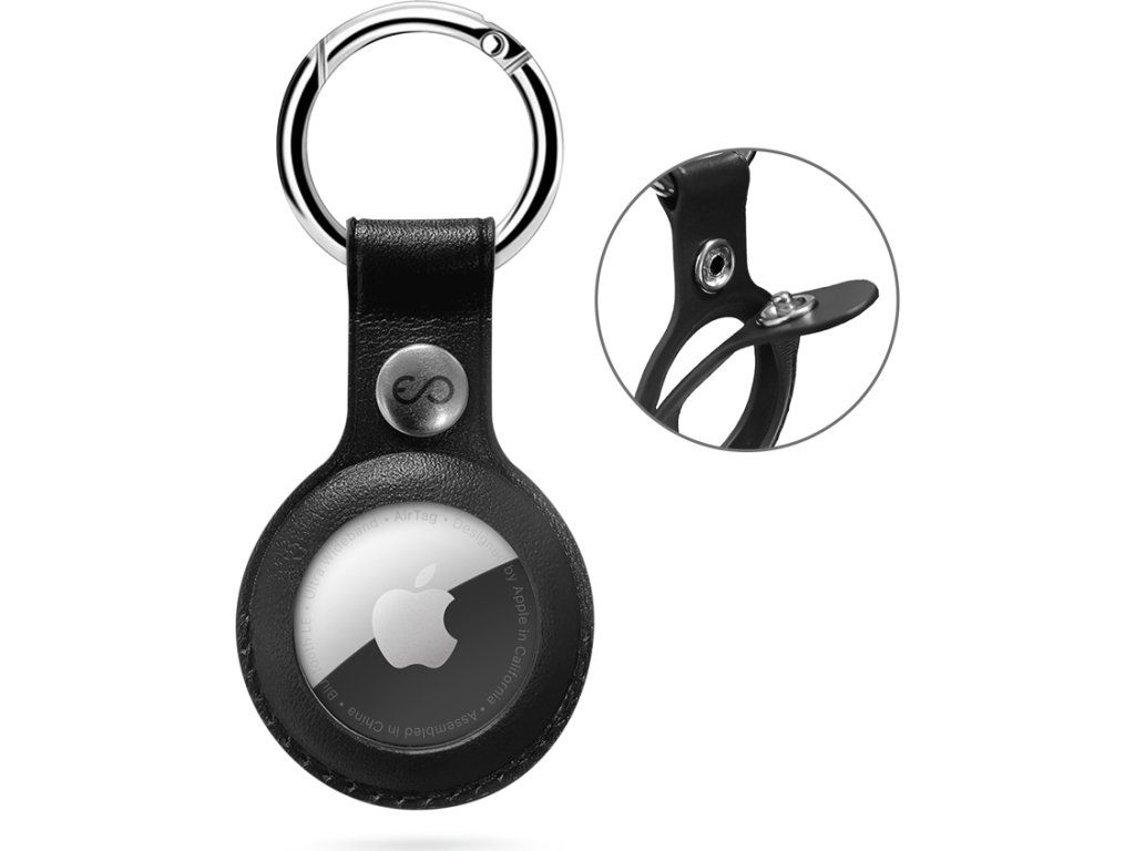 AIRTAG PULEATHER 01 BLACK s