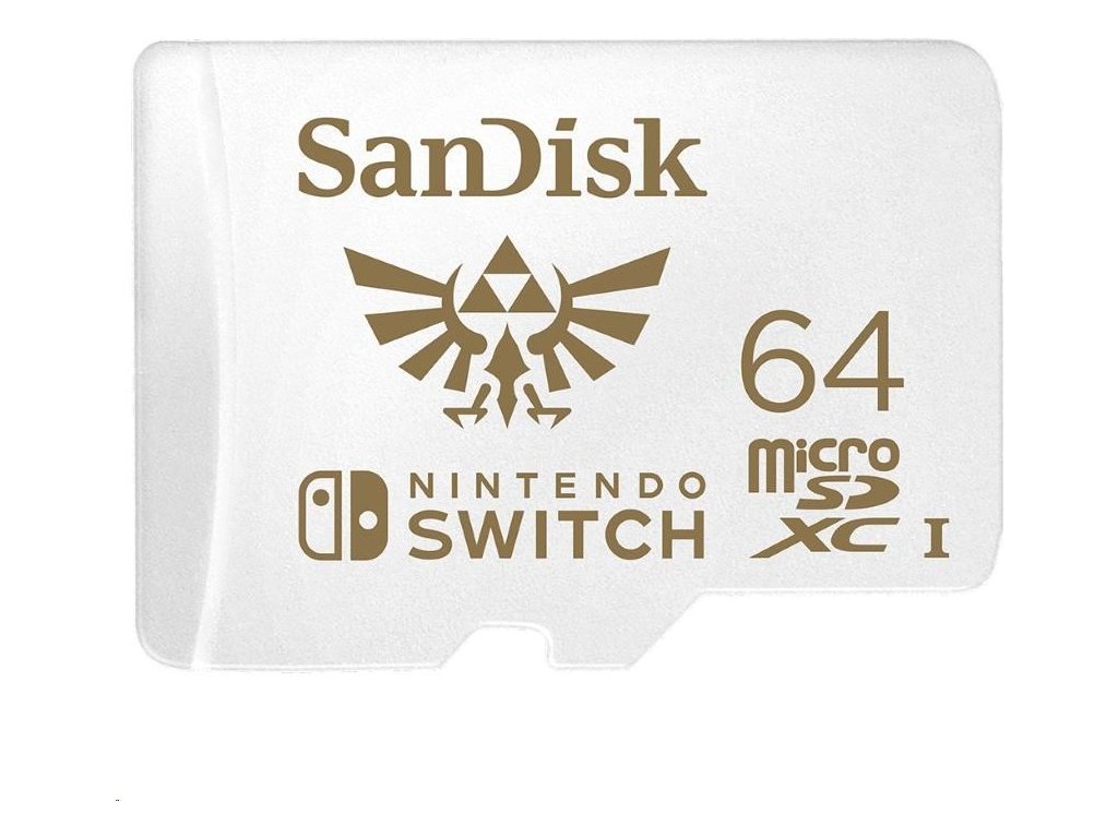 Karta SanDisk MicroSDXC 64 GB pre Nintendo Switch (R:100/W:90 MB/s, UHS-I, V30,U3, C10, A1) licencovaný produkt, Super Mario