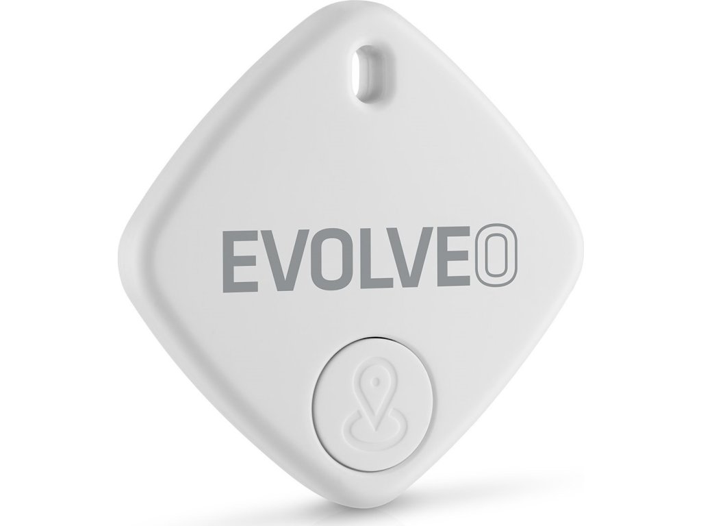 EVOLVEO TrackTag, Bluetooth lokátor s Apple Find My, bílý