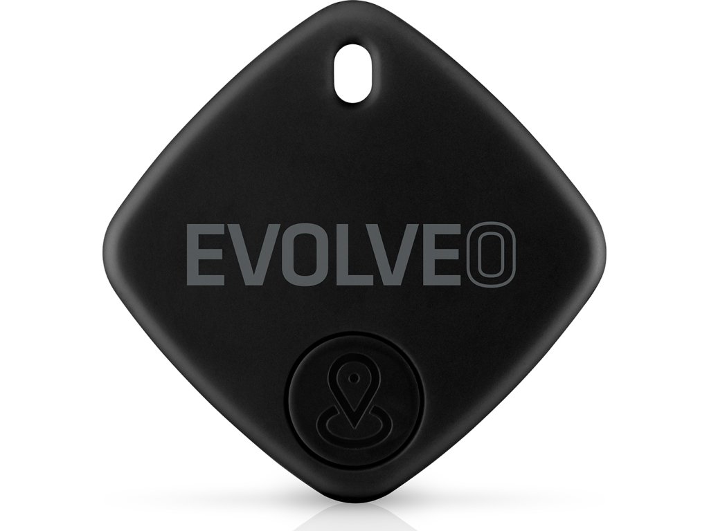 EVOLVEO TrackTag, Bluetooth lokátor s Apple Find My, černý