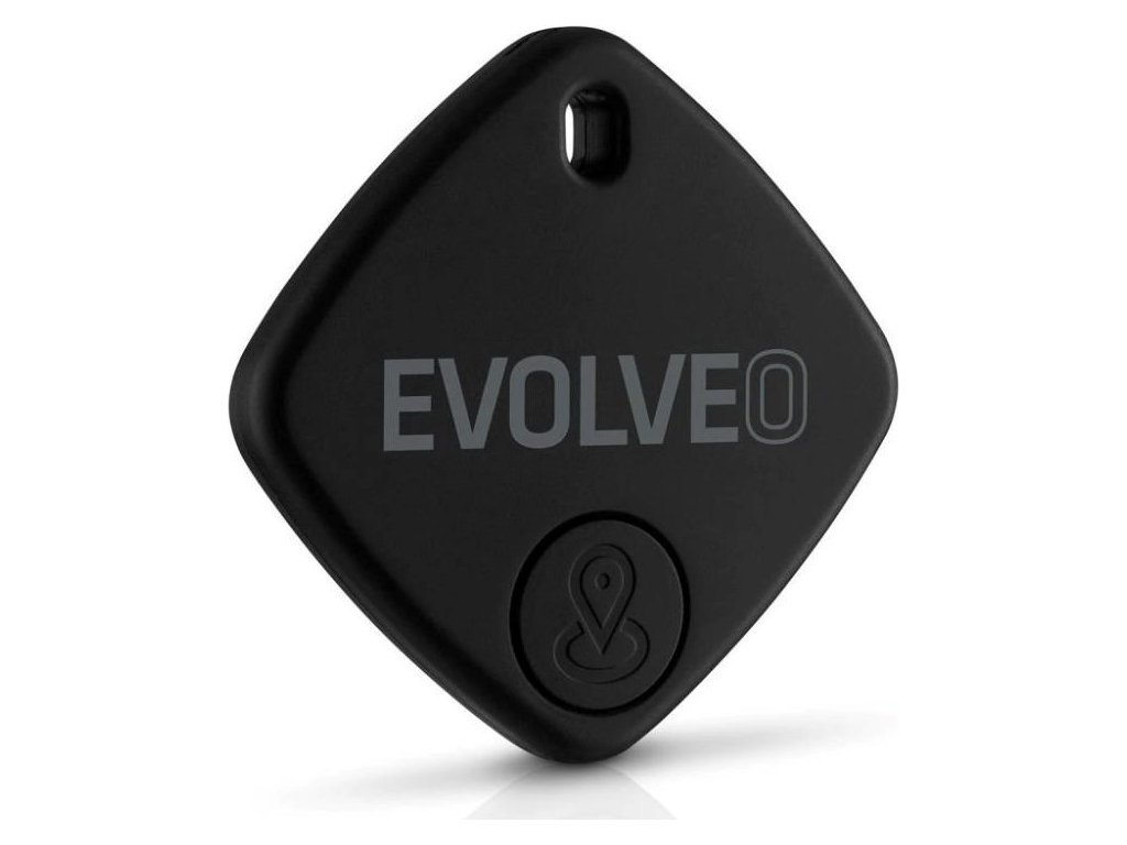 EVOLVEO TrackTag, Bluetooth lokátor s Apple Find My, černý