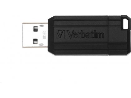 VERBATIM Flash disk 32 GB Store 'n' Go PinStripe, čierny