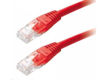 XtendLan patch kábel Cat5E, UTP - 3m, červený