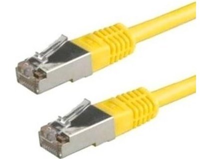 XtendLan patch kábel Cat5E, FTP - 2m, žltý
