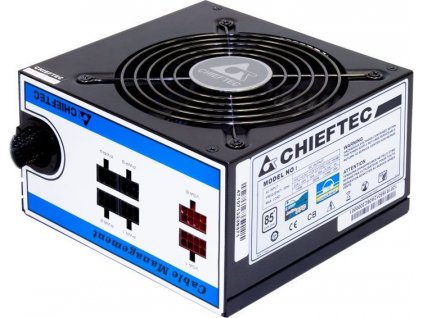 Napájací zdroj CHIEFTEC série A80, CTG-650C, 650W, 12cm ventilátor, Active PFC, modulárny, maloobchod, 85+