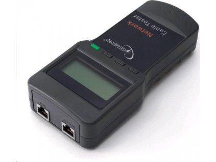GEMBIRD Tester káblov Tester digitálnych sieťových káblov (Cat 5E, 6E, koaxiálne, telefónne)