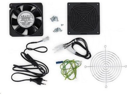 Ventilátor TRITON + montážna súprava do skrine RUA alebo RBA, 230V, 50Hz, 0,09 A, 15W, 160m3/h