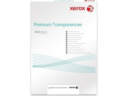 Xerox Paper Transparentná fólia - Transparency 100m A4 Plain - Digital Color (50 listov, A4)