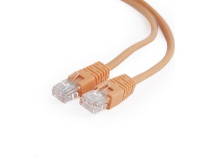 GEMBIRD UTP Cat5e Patch kábel 1m, oranžový