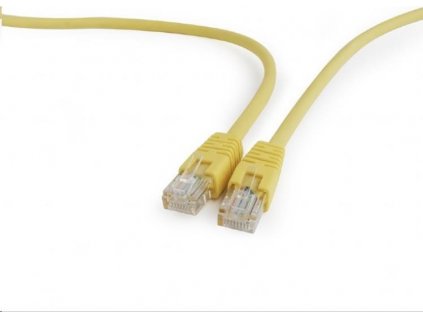 GEMBIRD UTP Cat5e Patch kábel 1m, žltý