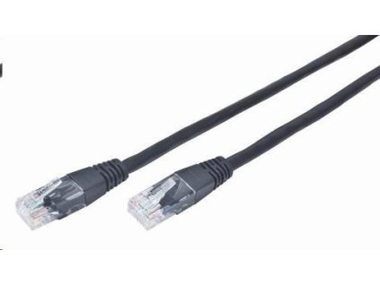 GEMBIRD UTP Cat5e Patch kábel 2 m, čierny