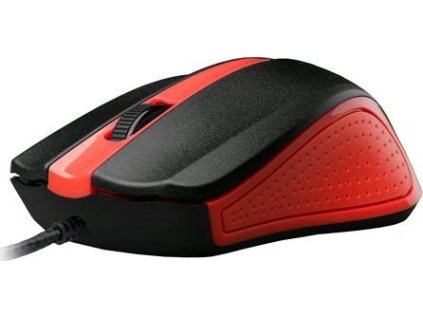 Myš C-TECH WM-01, červená, USB