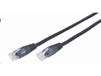 GEMBIRD UTP Cat5e Patch kábel 5 m, čierny