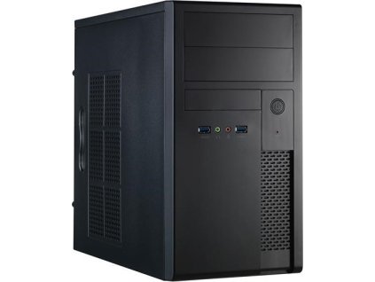 CHIEFTEC Mesh Series/Minitower, 350W, XT-01B-350S8, čierna, USB 3.