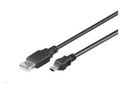 Kábel USB PREMIUMCORD 2.0 Kábel A-Mini B (5pin) 3 m