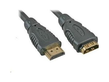 PREMIUMCORD Predlžovací kábel HDMI na HDMI 3 m, pozlátené konektory
