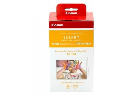 Canon RP-108 papier 100x158mm 108ks pre termosublimačnú tlačiareň