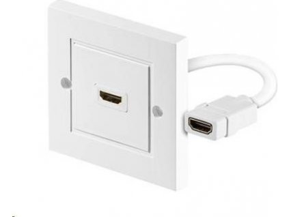 PREMIUMCORD Zásuvka HDMI v paneli 1x HDMI A - HDMI A samica/samica