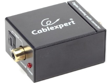 GEMBIRD Dátový extender digitálno-analógový prevodník (SPDIF/RCA)