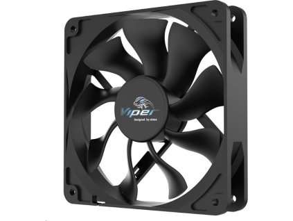 Ventilátor AKASA Slimfan, 80 x 10 mm, klzné ložisko, pre systémy HTPC