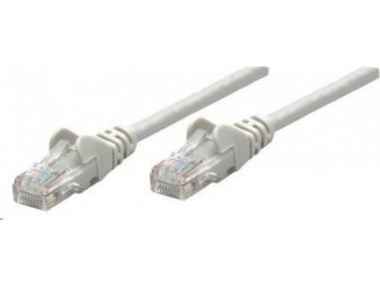 Intellinet patch kábel, Cat6A Certified, CU, SFTP, LSOH, RJ45, 7.5 m, sivá