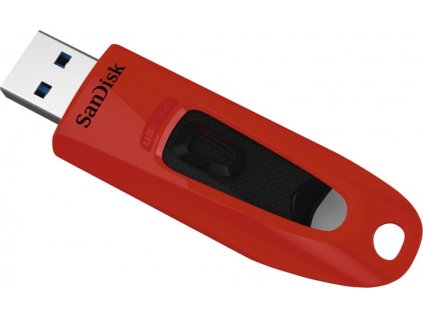 SanDisk Flash Disk 64 GB Ultra, USB 3.0, červená