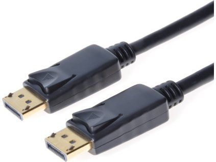 PREMIUMCORD DisplayPort 1.2 pripojovacie káble M/M, pozlátené konektory, 1 m