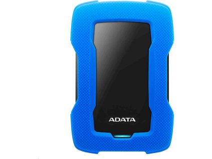 Externý pevný disk ADATA 2TB 2,5" USB 3.1 HD330, BLUE COLOR BOX, modrá (guma, odolná voči nárazom)