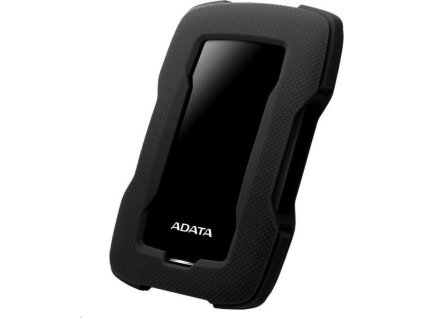 Externý pevný disk ADATA 5TB 2,5" USB 3.1 HD330, BLACK COLOR BOX, čierna (guma, odolná voči nárazom)