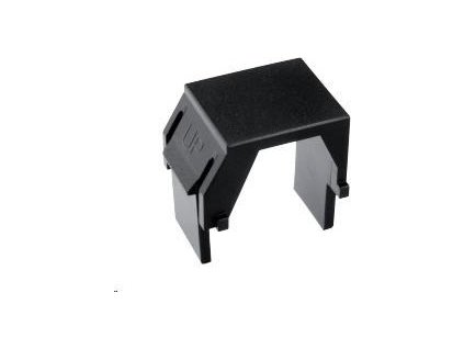 Solarix Keystone zaslepka do modularn.patch panelov nebo zasuvek cierna