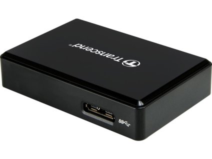 TRANSCEND Gen1 All-in-1 UHS-II Multi Card Reader RDF9K2, USB 3.1, čierna
