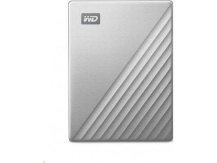 WD My Passport ULTRA 4 TB Ext. 2.5" USB3.0 Strieborný USB-C