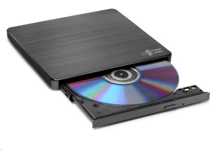 HITACHI LG - externá mechanika DVD-W/CD-RW/DVD±R/±RW/RAM GP60NB60, Slim, čierna, box+SW