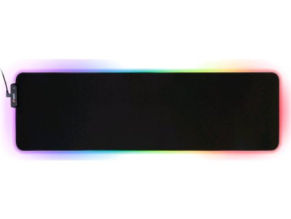 C-TECH Herná podložka pod myš ANTHEA LED XL (GMP-08XL), na hranie, 7 farieb podsvietenia, USB