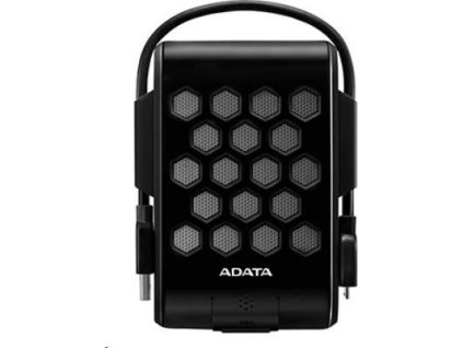 Externý pevný disk ADATA 1TB 2,5" USB 3.1, DashDrive™ Durable HD720, G-senzor, čierny, (gumový, odolný voči vode/nárazom)