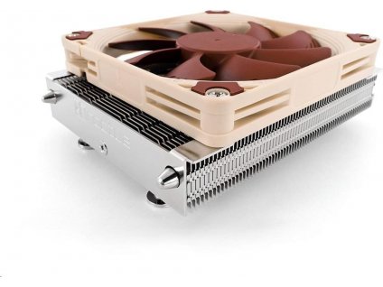 NOCTUA Chladič CPU NH-L9a-AM4, 1x 92mm, AM4, hnědá/stříbrná