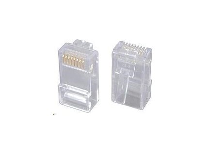 Solarix konektor RJ45 CAT5E UTP 8p8c nestienený, lanko, licna / 100 ks KRJ45/5