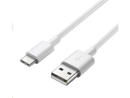 Kábel USB PREMIUMCORD 3.1 C/M - USB 2.0 A/M, rýchlonabíjací prúd 3A, 2 m, biela